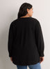 Pleated Buttoned-Down Slight Swing Blouse