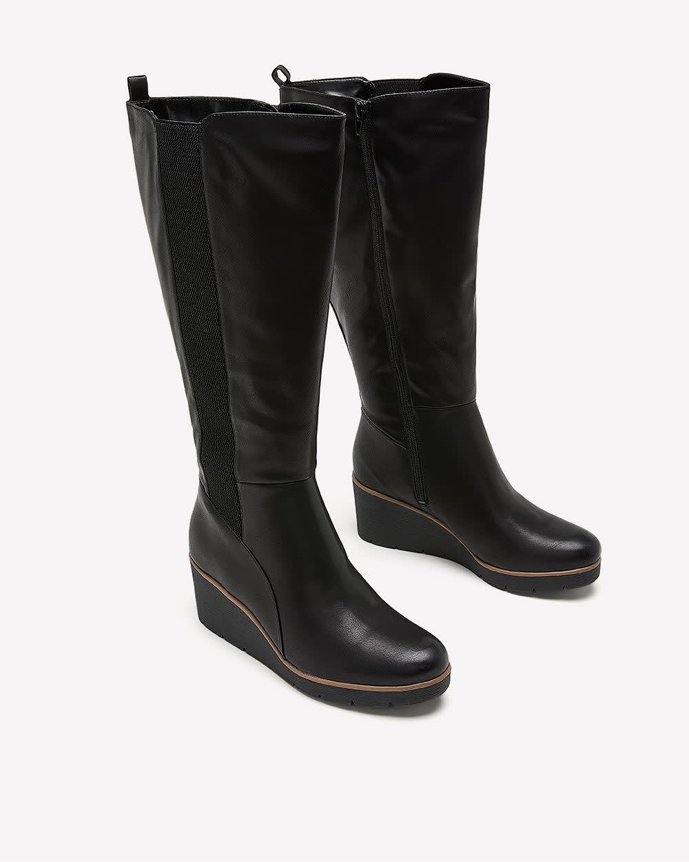 Wide Width, Adrian Wider Calf Tall Boot - Naturalizer