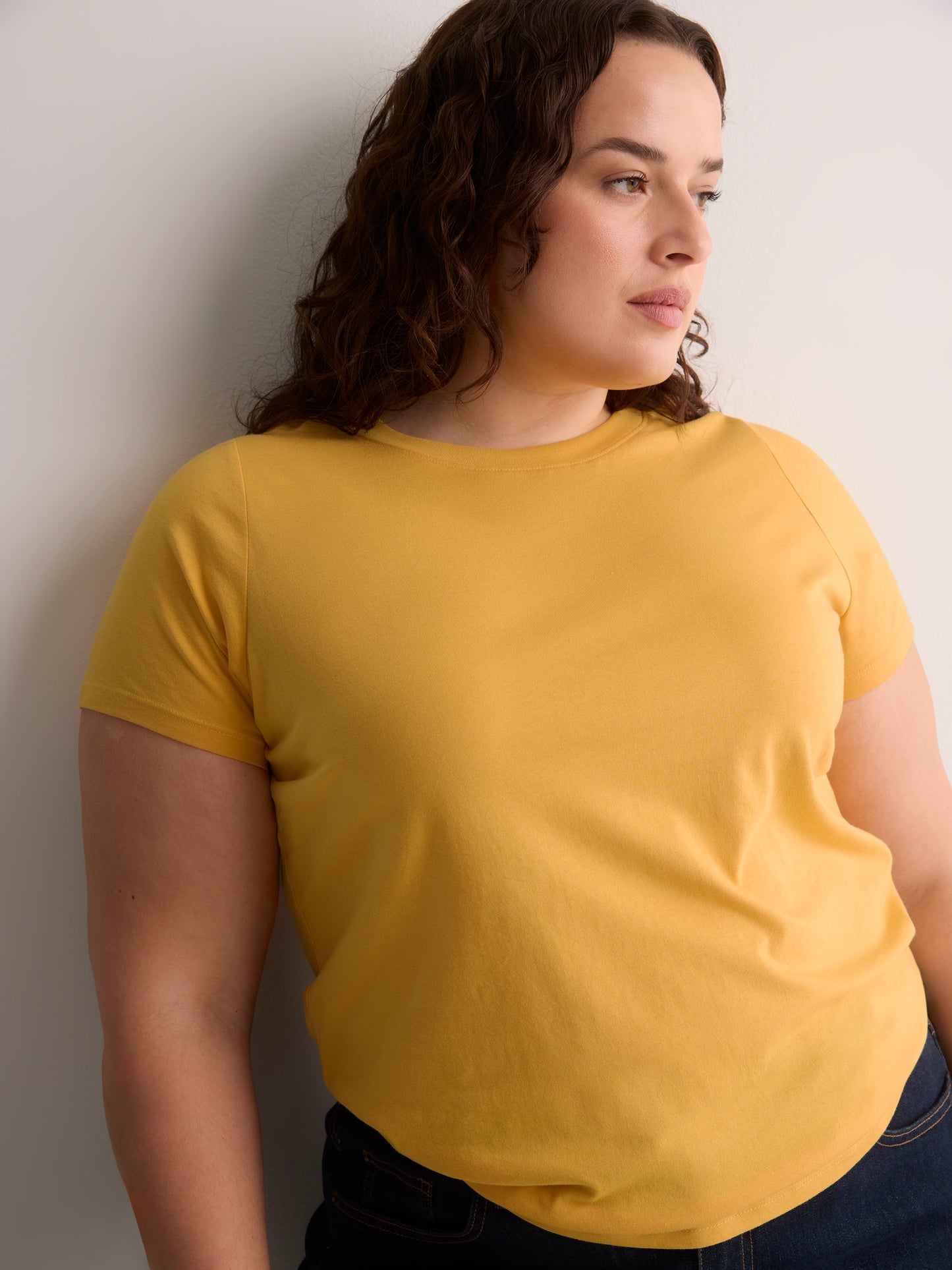 Responsible, Smooth Crew-Neck Short-Sleeve Cotton Knit Tee