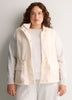 Beige Sherpa Cinched-Waist Vest - Active Zone