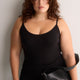 Solid Fitted Cami With Adjustable Straps - PENN. Essentials