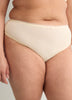 Grey Clip Dot Mesh Thong - Déesse Collection