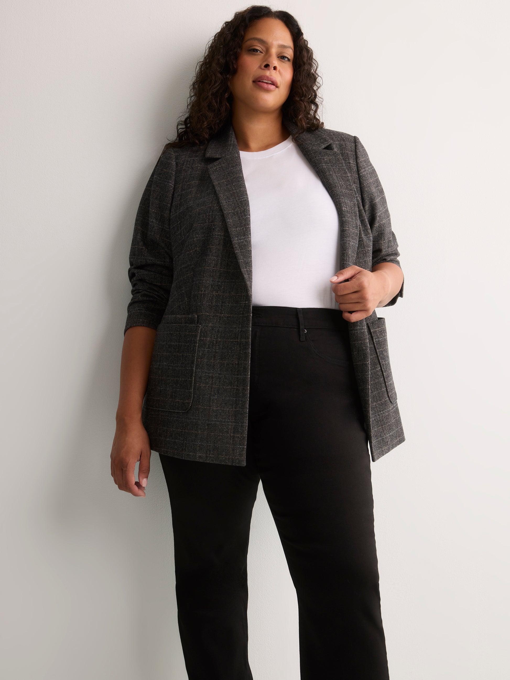 Black 314 Shaping Straight-Leg Jean - Levi's