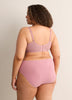 Wireless Rose Padded Textured Lounge Bra - Déesse Collection