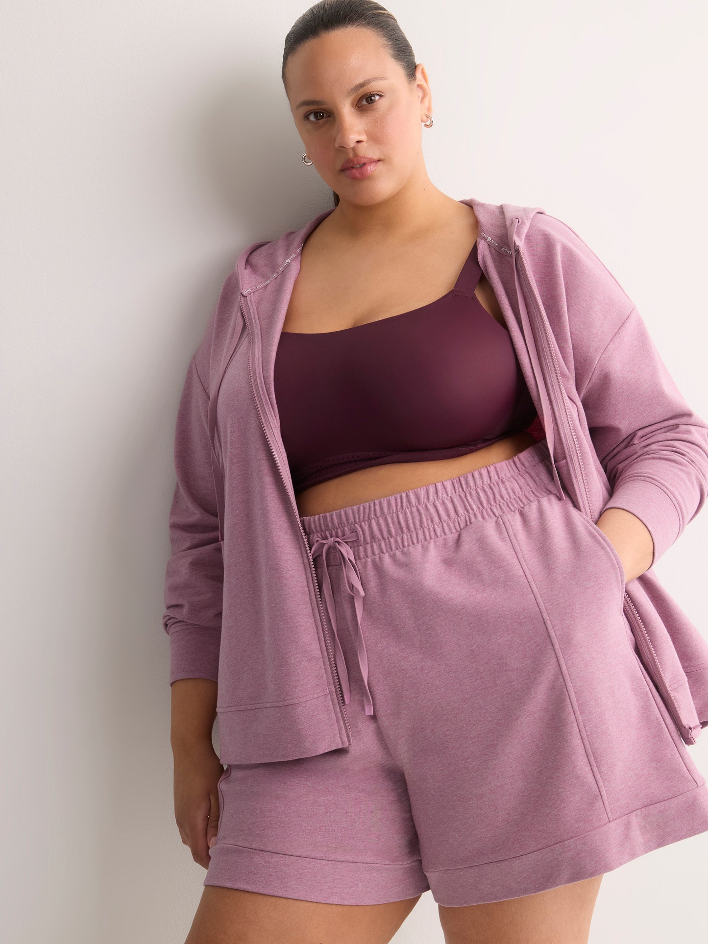 French Terry Pull-On Bermuda Short - Active Zone