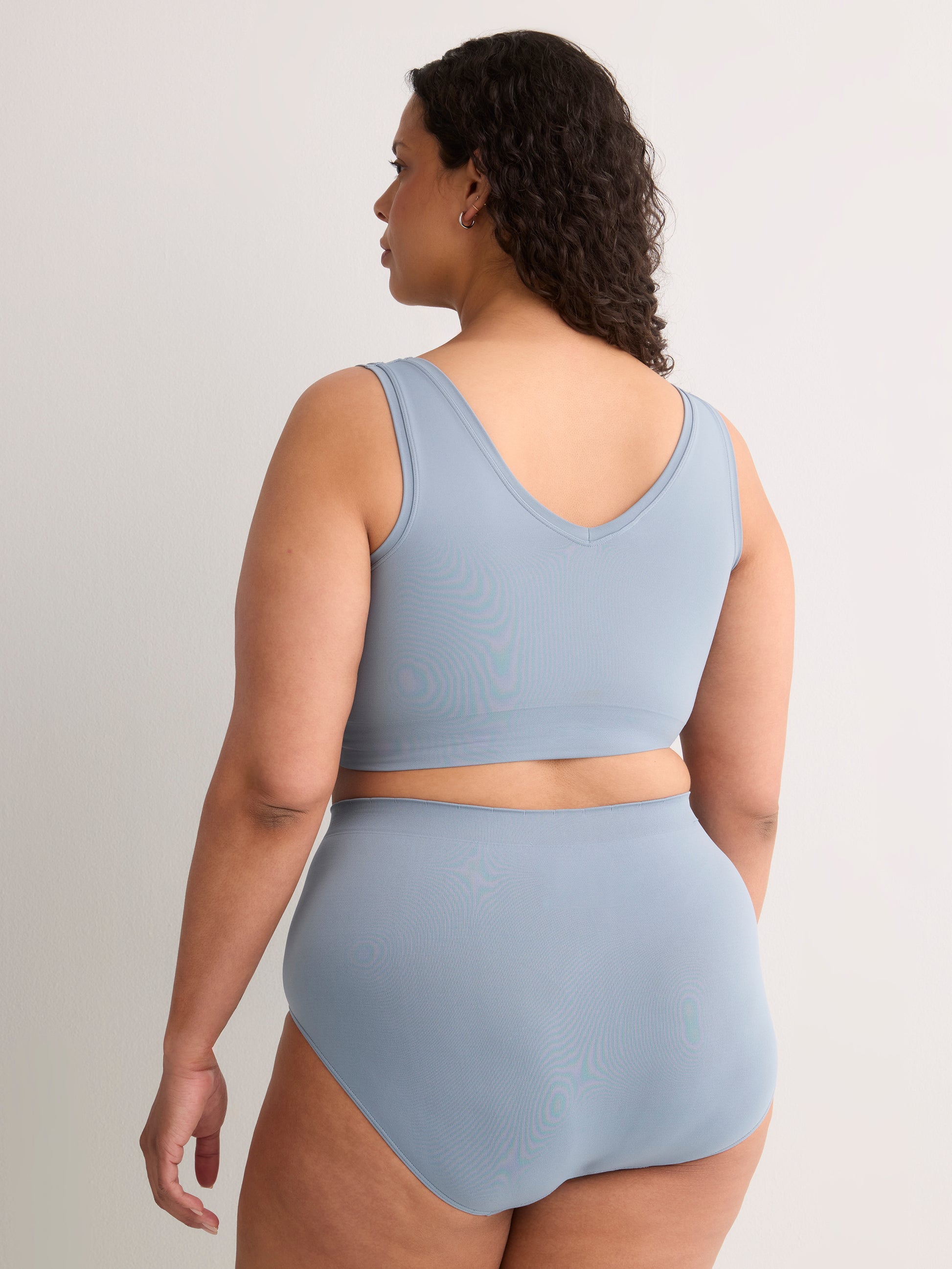 Reversible Seamless Knit Bralette - tiVOGLIO