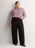 Black Ponte de Roma Wide-Leg Pant, Essential Pant