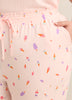 Printed Straight-Leg Pyjama Capri Pant - ti Voglio