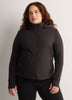 Black Second Skin Quilted Jacket - Active Zone