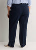 Navy Curvy Straight-Leg Savvy II Pant