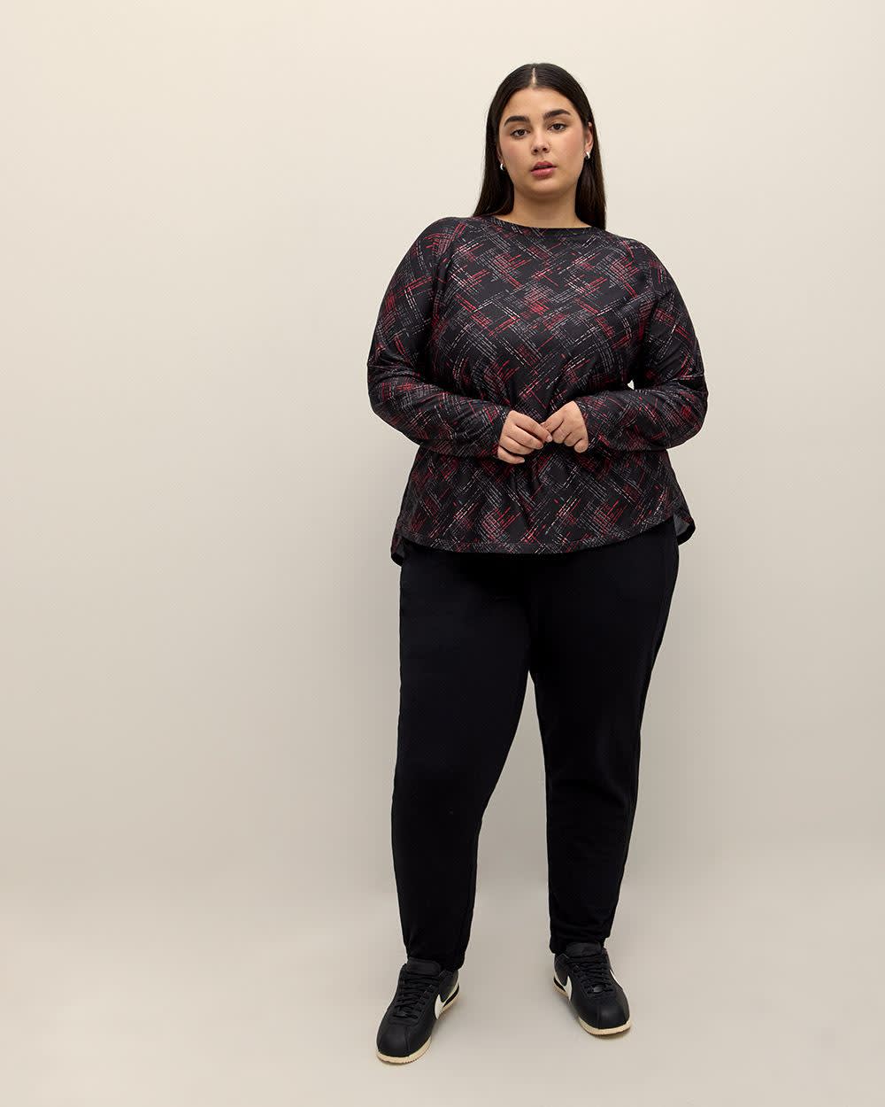 Pantalon de jogging molletoné noir - Active Zone