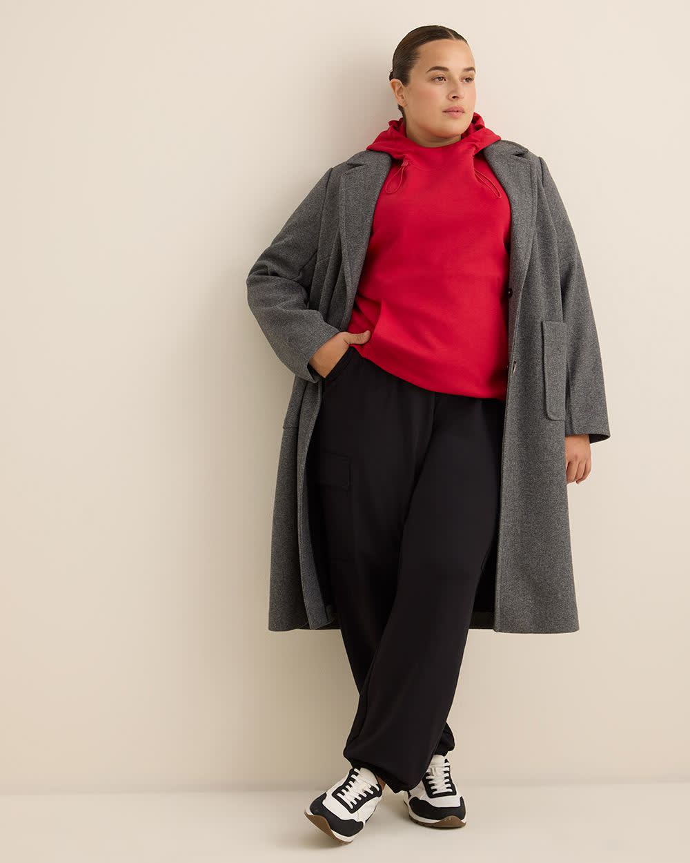 Pantalon de jogging cargo isotherme noir - Active Zone