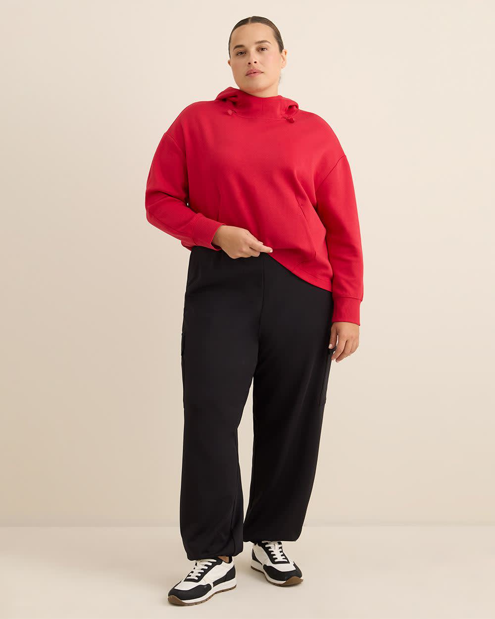 Pantalon de jogging cargo isotherme noir - Active Zone