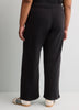 Black Essential Fleece Open-Hem Pant - adidas