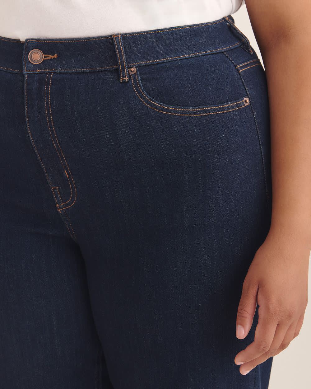 Jean en denim large coupe curvy CPTPP D/C