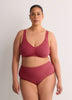 Ribbed Knit Full Brief - tiVOGLIO