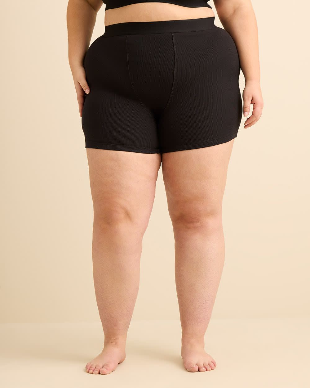 Ribbed Knit Boyshort - ti Voglio