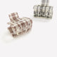 Plaid Square Hair Claws, Set of 2