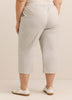Solid Capri with Adjustable Waistband