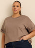 Boxy-Fit Crewneck Tee