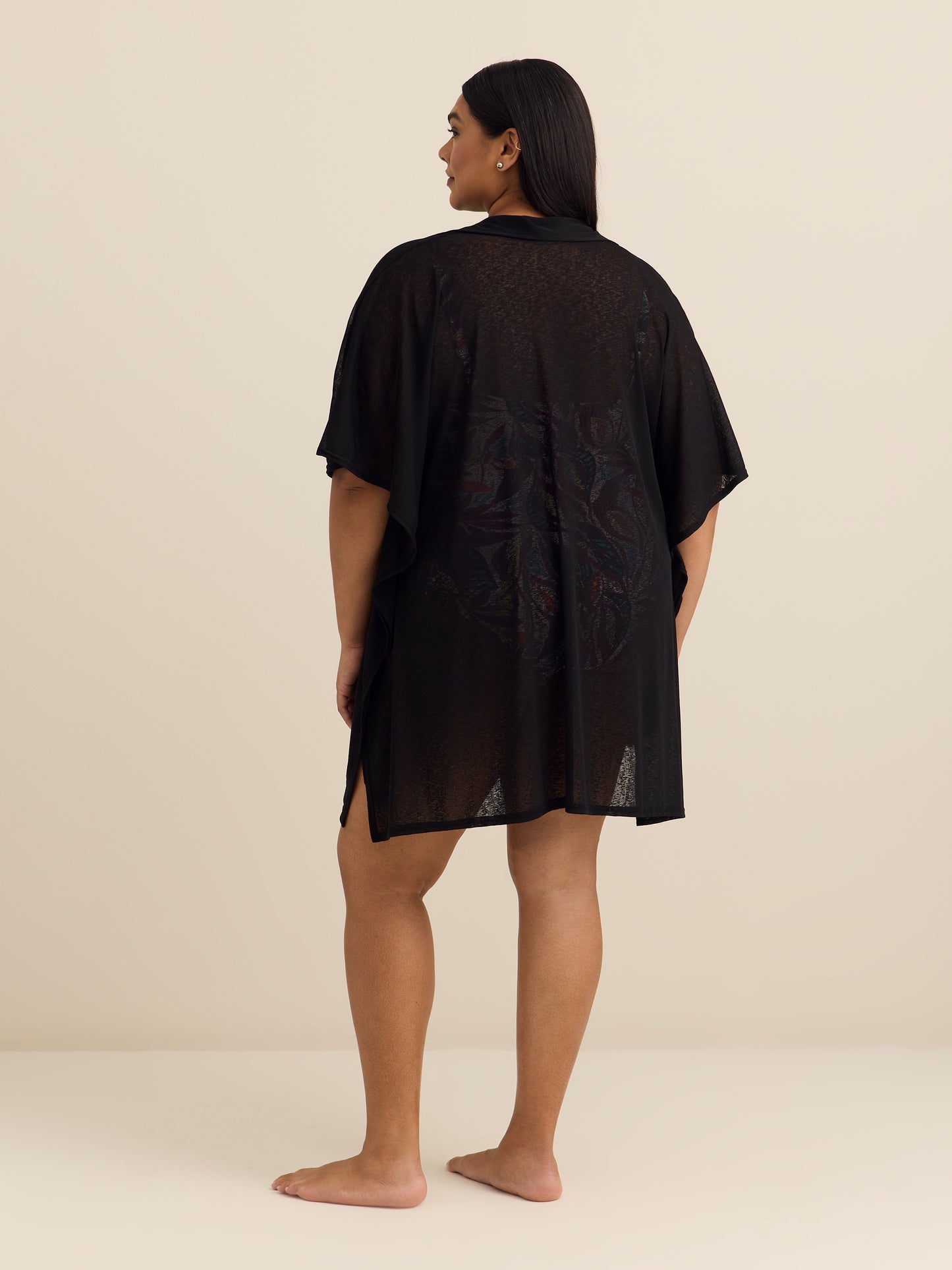 Lightweight Buttoned-Down Cover-Up Dress - Cover Me