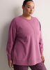 French Terry Long Sweatshirt with Fashion Cut - Active Zone