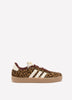 Regular Width, Leopard VL Court 3.0 Sneakers - adidas