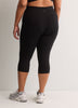 Black Capri Legging - Active Zone