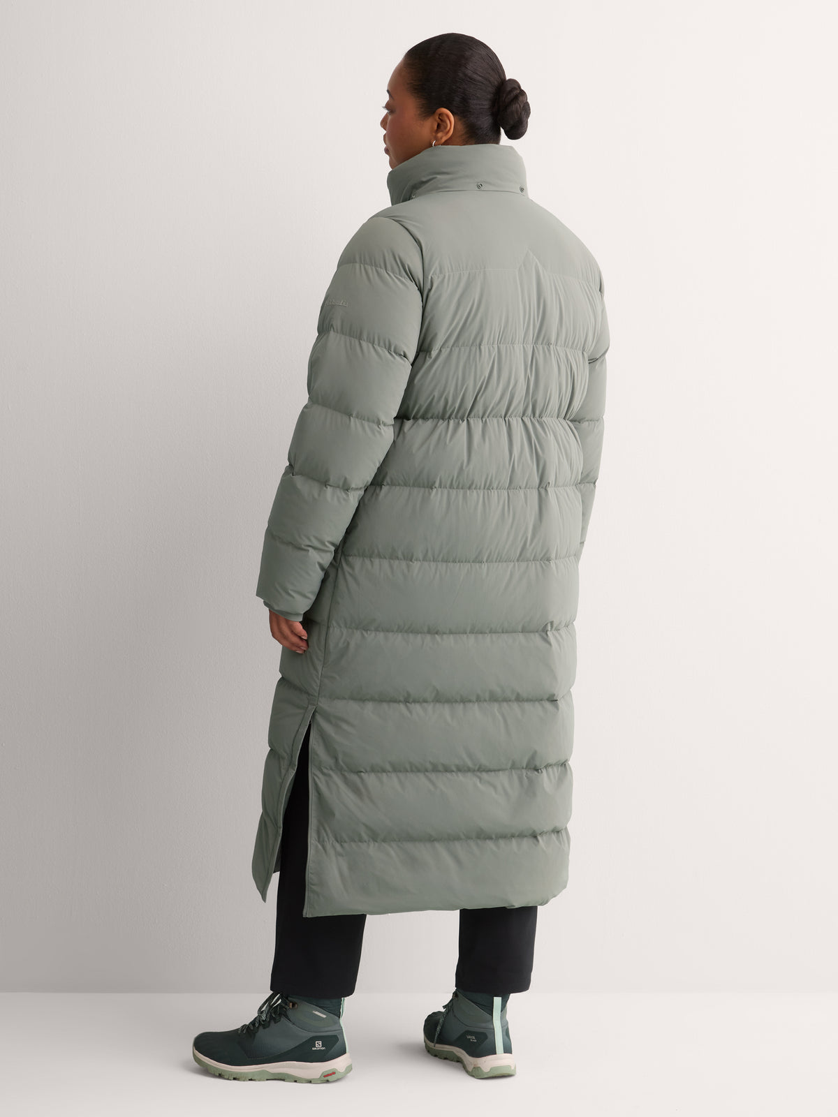 Amaze Long Hooded Puffer Jacket - Columbia