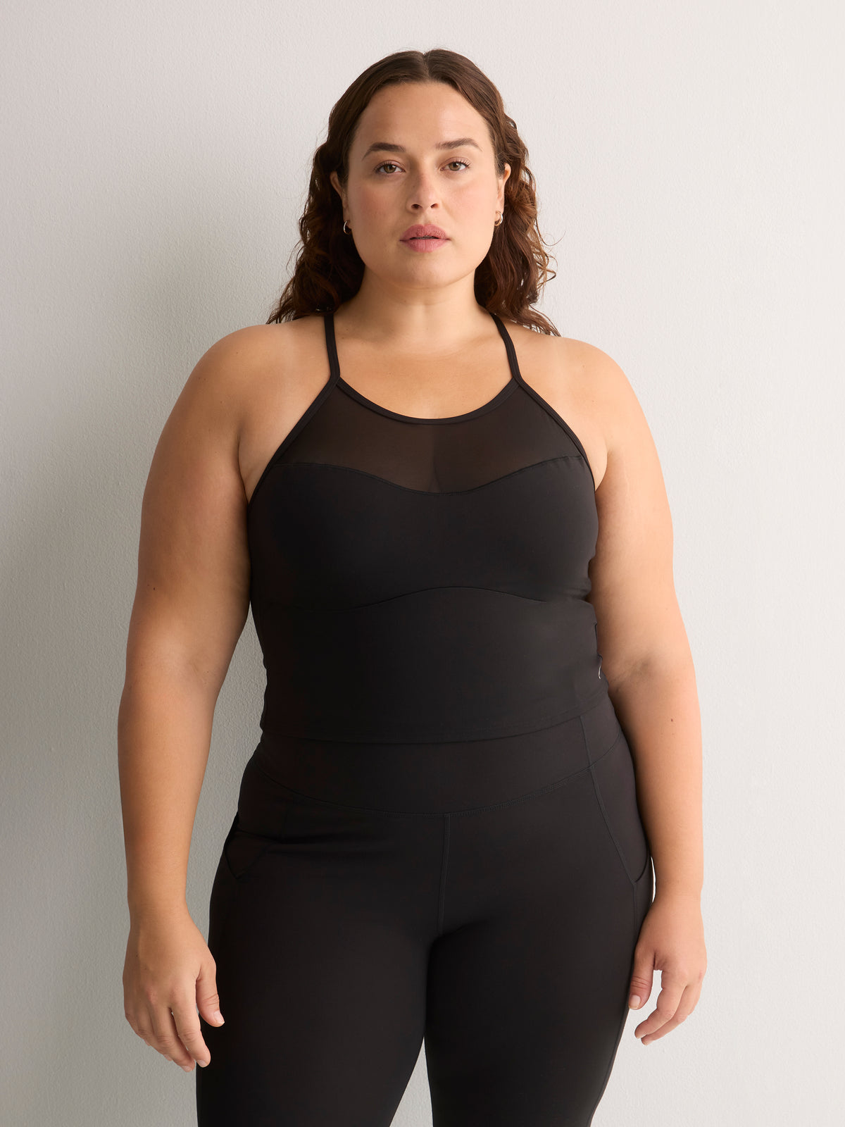 Camisole en maille PureLuxe avec soutien-gorge intégré - Fabletics