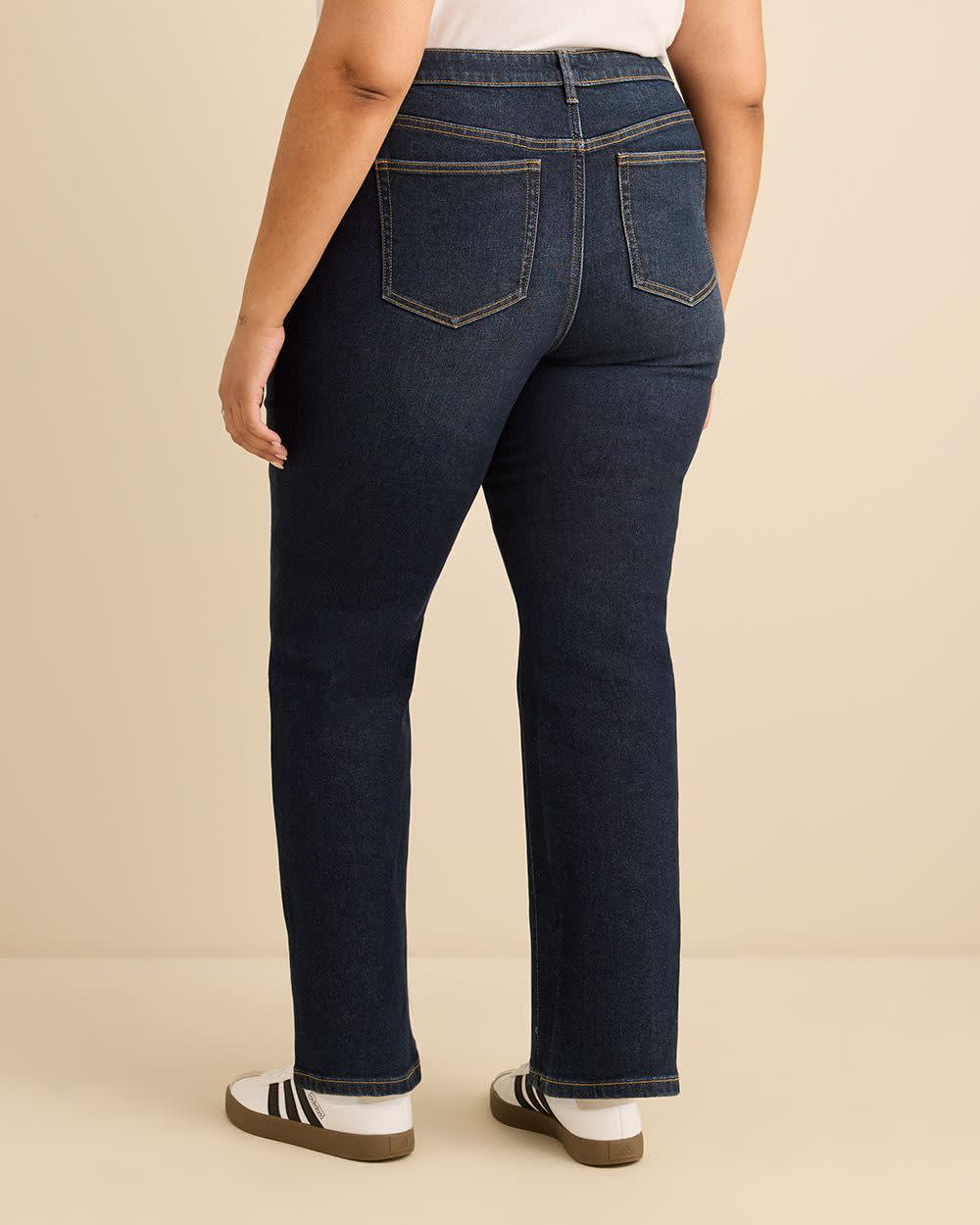 Jean taille haute à jambe évasée, coupe classique - d/C Jeans