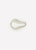 Silver Large-Shape Brooch