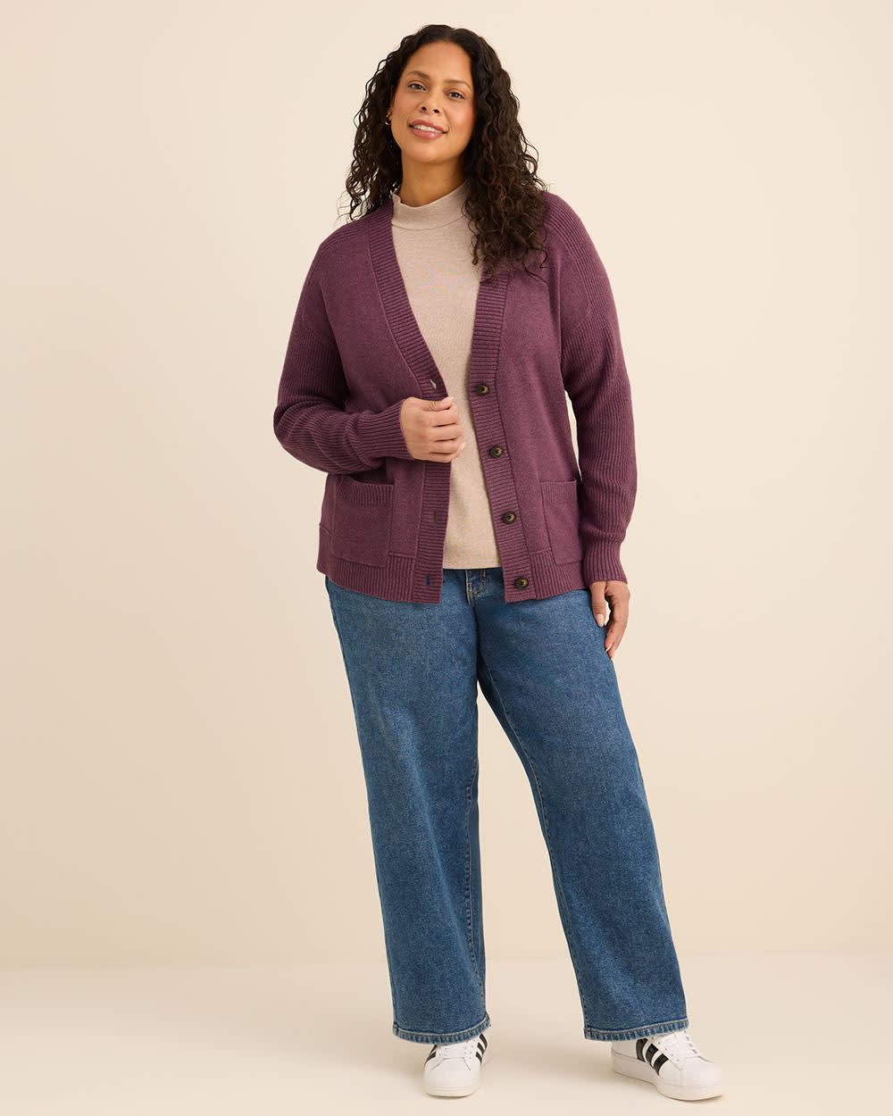 Relaxed-Fit Cardigan