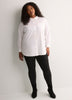 Black Textured Glitzy Legging with Tummy Control