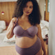 Second Skin, Matte Plum Unlined Underwire Bra - ti Voglio