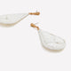 Tear-Drop Raffia Pendant Earrings