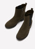 Extra Wide Width, Faux Suede Chelsea Bootie