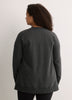 French Terry Long Sweatshirt with Fashion Cut - Active Zone