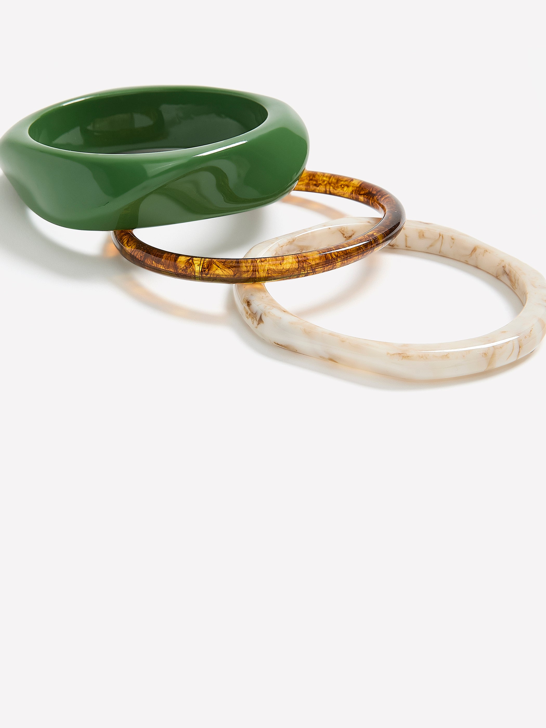 Assorted Fancy Bangles, Set of 3