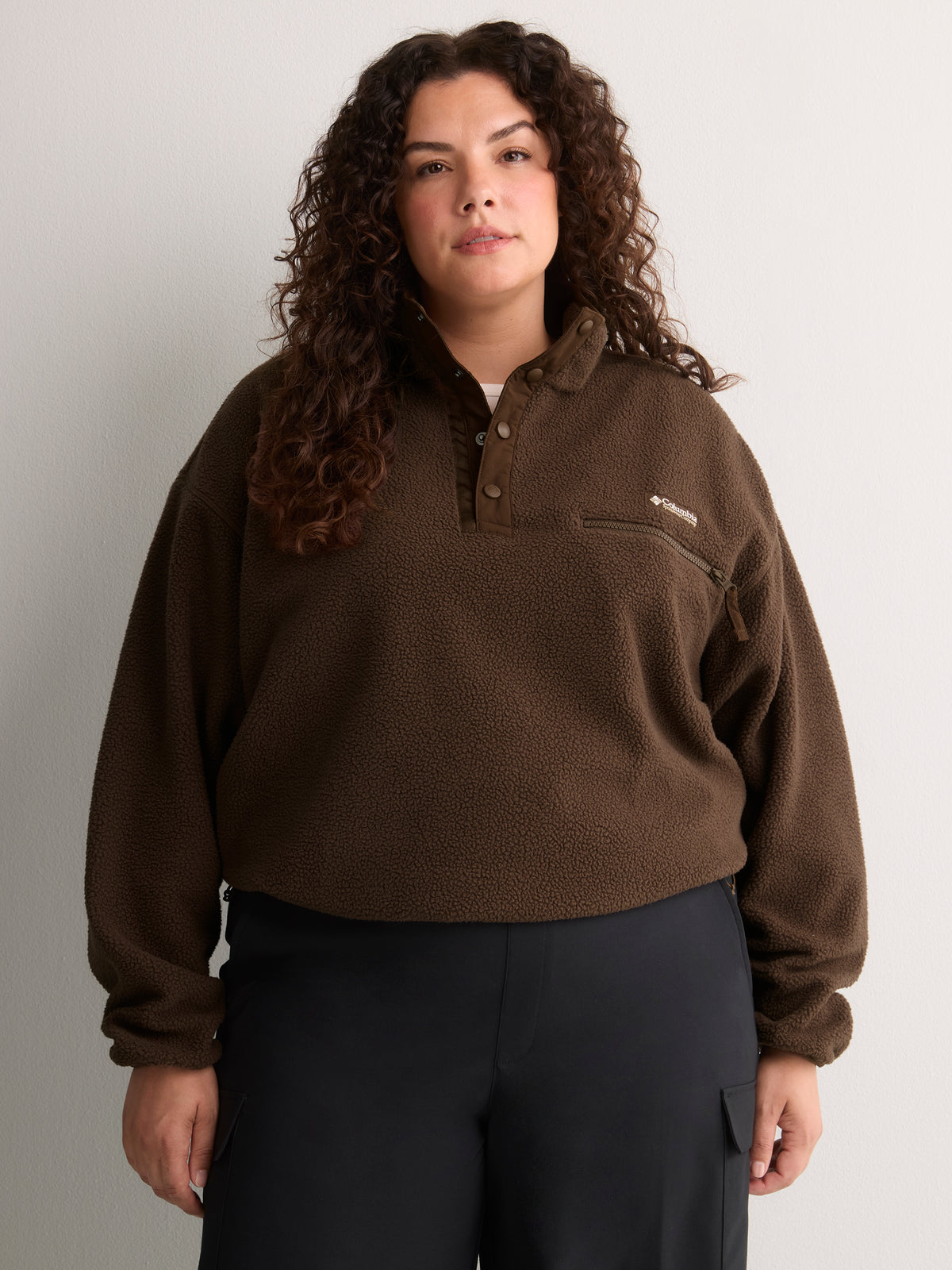 Helvetia II Cropped Half-Snap Fleece Pullover - Columbia