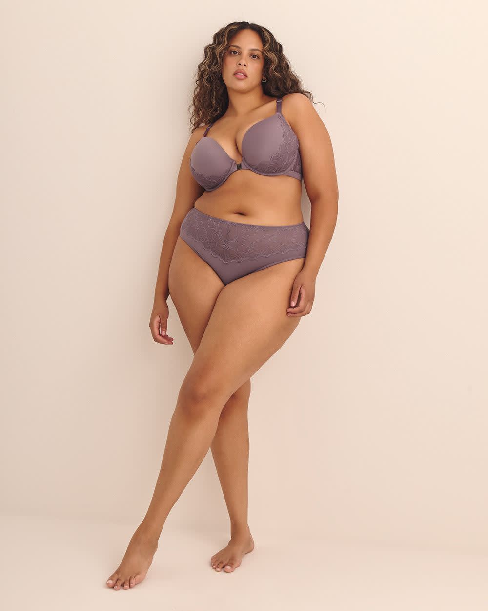 Soutien-gorge pigeonnant à  fermoir avant aimanté - Déesse Collection