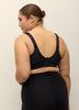 Black Medium-Support Wireless Sports Bra - Active Zone