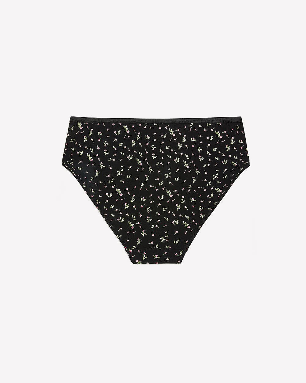 Culotte échancrée essentielle imprimée - ti Voglio