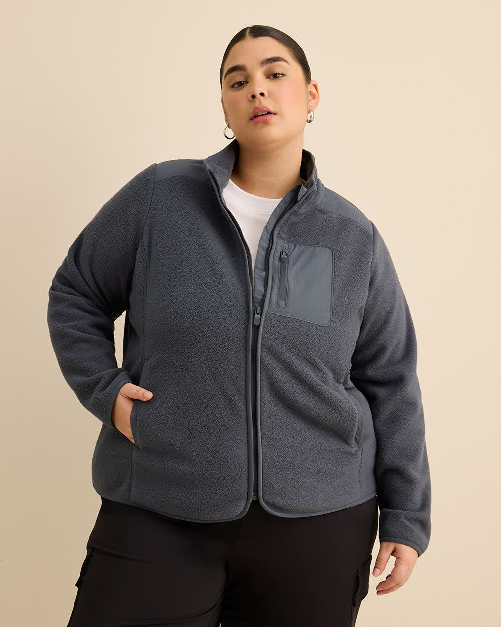 Veste polaire à col montant - Active Zone