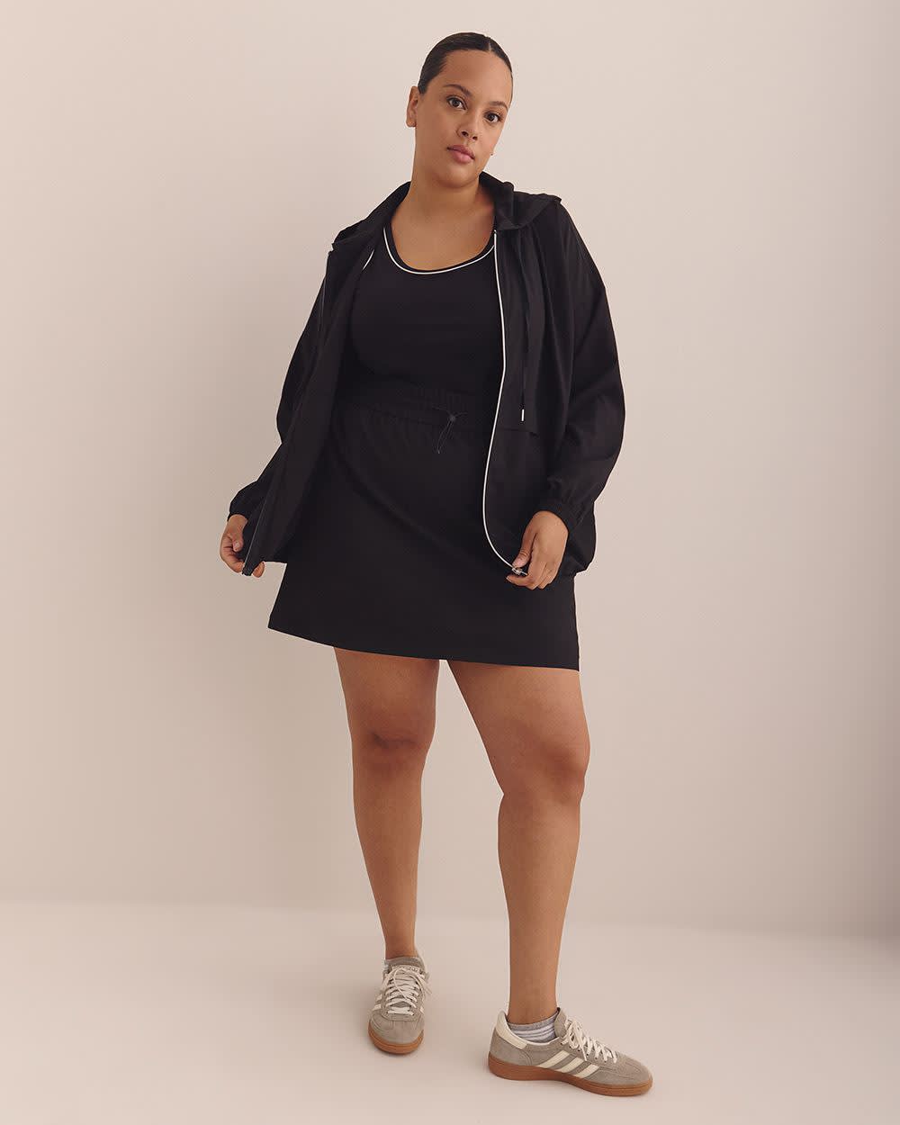 Veste extensible à fermeture à glissière, tissu responsable - Active Zone