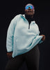 Cloud Waffle Hooded Half-Zip Sweatshirt - Active Zone