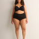 Microfibre Knit Boyshort with Lace - Déesse