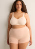 Wirefree Heather Cotton Bra with Lace Trim - ti Voglio