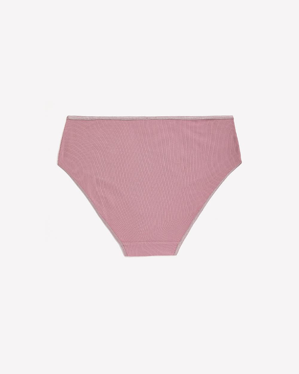 Culotte échancrée côtelée unie - ti Voglio