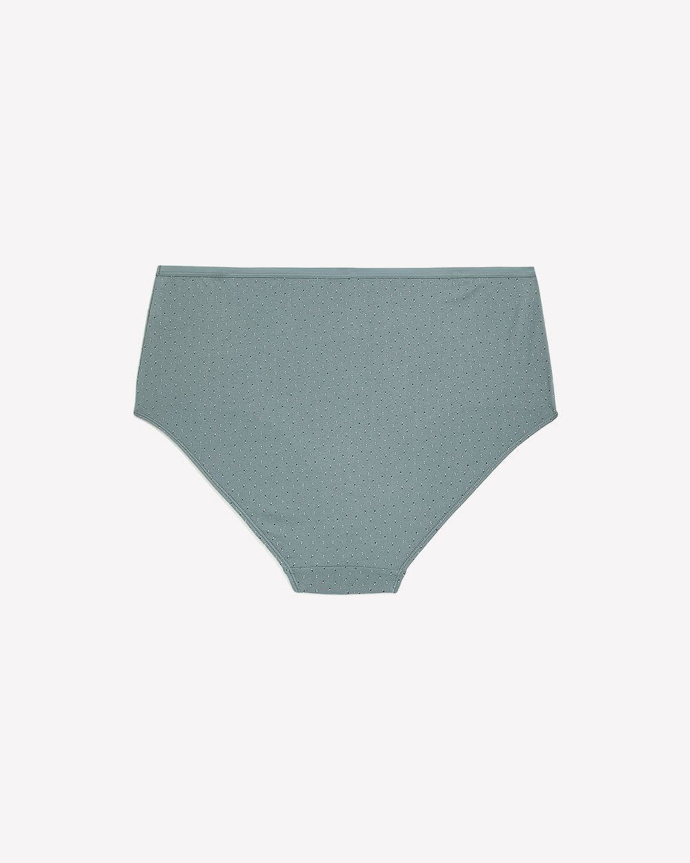 Full Double Dotted Cotton Brief - ti Voglio